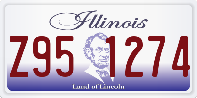 IL license plate Z951274