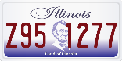 IL license plate Z951277