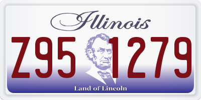 IL license plate Z951279