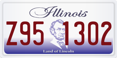 IL license plate Z951302
