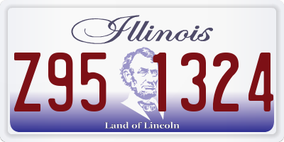 IL license plate Z951324