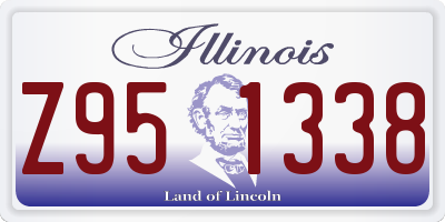 IL license plate Z951338