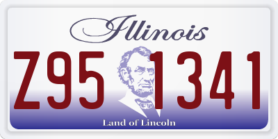 IL license plate Z951341