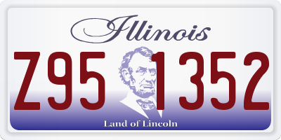 IL license plate Z951352