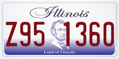 IL license plate Z951360