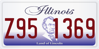 IL license plate Z951369