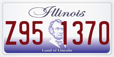 IL license plate Z951370