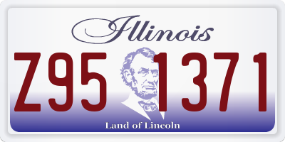 IL license plate Z951371