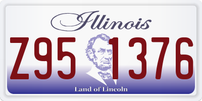 IL license plate Z951376