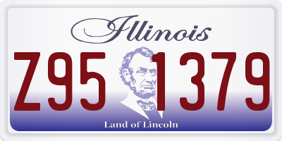 IL license plate Z951379