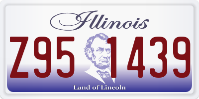 IL license plate Z951439