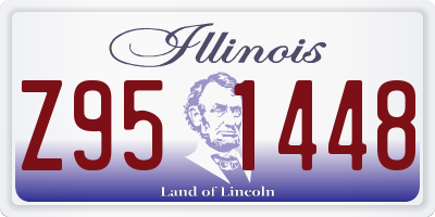 IL license plate Z951448