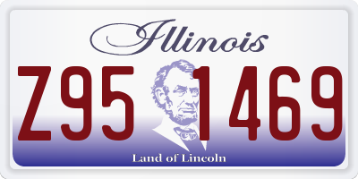 IL license plate Z951469