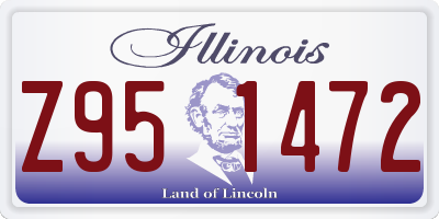 IL license plate Z951472