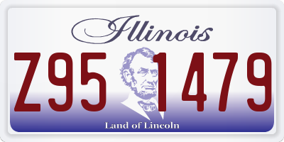 IL license plate Z951479