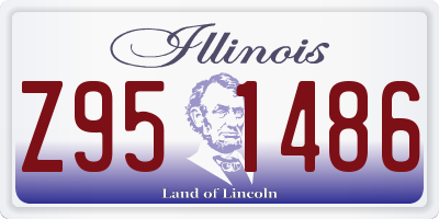 IL license plate Z951486