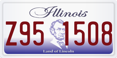 IL license plate Z951508