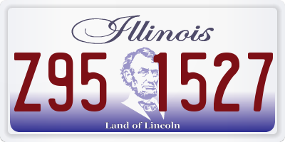IL license plate Z951527