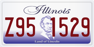 IL license plate Z951529