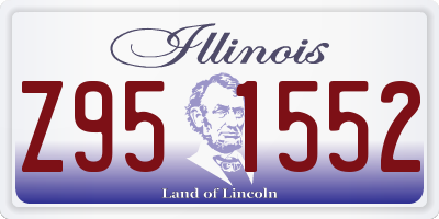 IL license plate Z951552