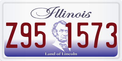IL license plate Z951573