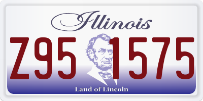 IL license plate Z951575