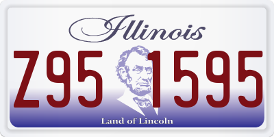 IL license plate Z951595