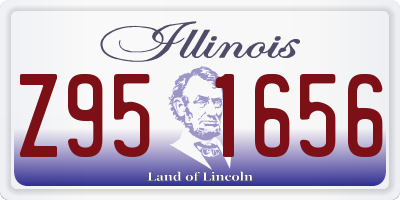 IL license plate Z951656
