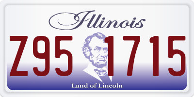 IL license plate Z951715