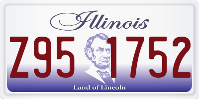 IL license plate Z951752