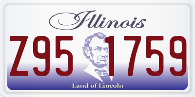 IL license plate Z951759