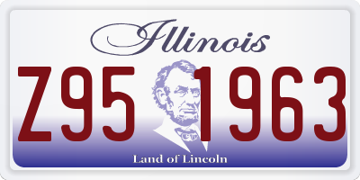 IL license plate Z951963