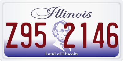 IL license plate Z952146