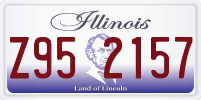 IL license plate Z952157