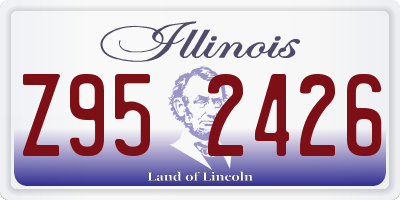 IL license plate Z952426