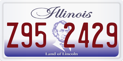 IL license plate Z952429