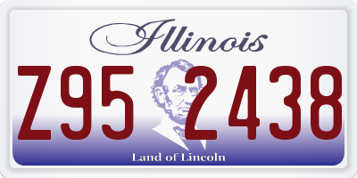 IL license plate Z952438