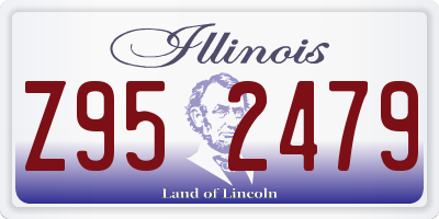 IL license plate Z952479