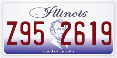 IL license plate Z952619