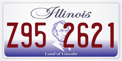 IL license plate Z952621