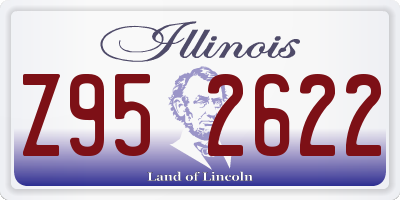 IL license plate Z952622