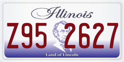 IL license plate Z952627