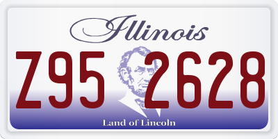 IL license plate Z952628