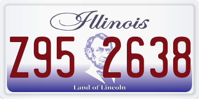 IL license plate Z952638