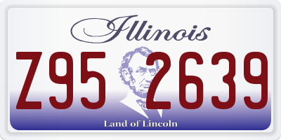 IL license plate Z952639