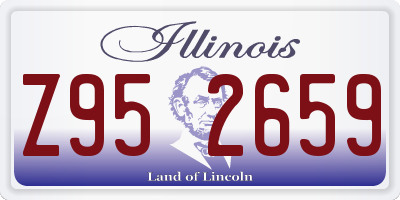 IL license plate Z952659