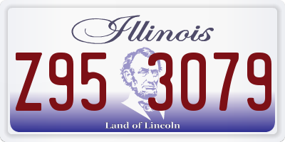 IL license plate Z953079