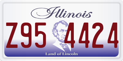 IL license plate Z954424