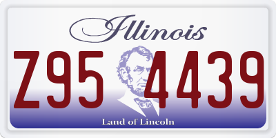 IL license plate Z954439