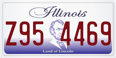 IL license plate Z954469